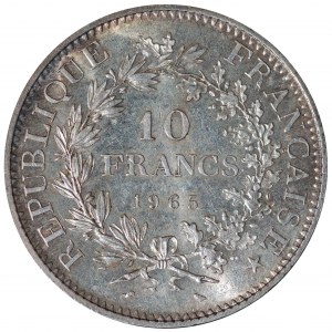 Francja, 10 franków 1965, Paryż,