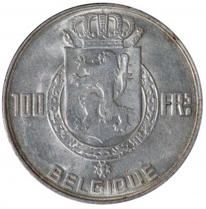 Belgia, 100 franków 1948