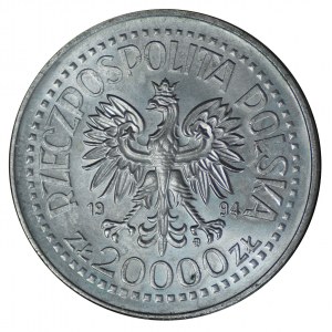 20.000 złotych 1994 Otwarcie nowego gmachu Mennicy