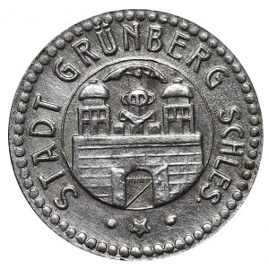 Grunberg (Zielona Góra) - 5 Pfennig 1920 - bardzo ładne
