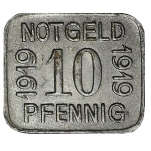 Grunberg (Zielona Góra) - 10 fenigów 1919