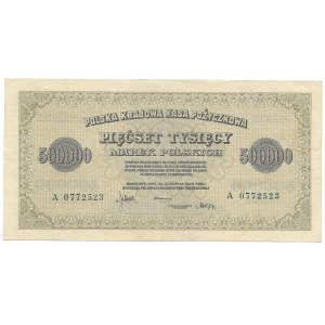 500.000 marek polskich 30.08.1923, seria A