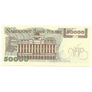 50.000 złotych 1.12.1989, seria L
