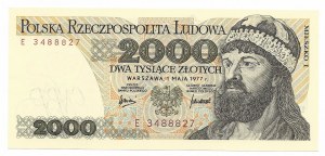 2.000 złotych 1.05.1977, seria E