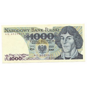 1.000 złotych 1975, seria AG