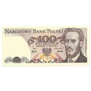 100 złotych 1976, seria AS