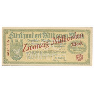 Sopot, 20 miliardów marek 1923