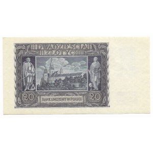 20 złotych 1940, Seria G