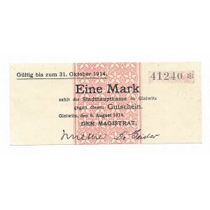 Gleiwitz (Gliwice) - 1 marka 1914