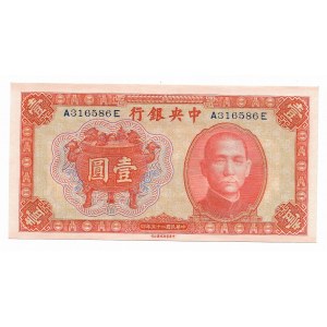 Chiny, 1 Yuan 1936r.