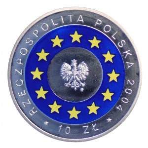 10 złotych - Wstąpienie Polski do Unii Europejskiej, 2004