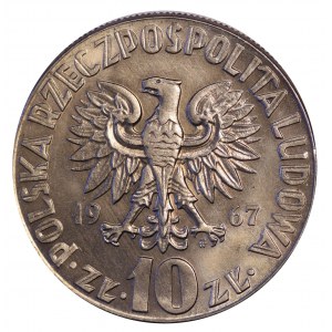 10 złotych Kopernik 1967
