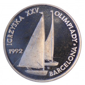 200 000 złotych - Igrzyska XXV Olimpiady Barcelona - Żagiel - 1991