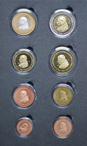 Watykan, zestaw monet Euro - ESSAI - 2006