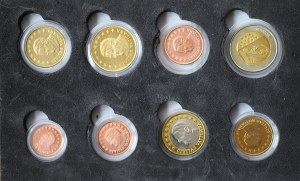 Watykan, zestaw monet Euro - SPECIMEN