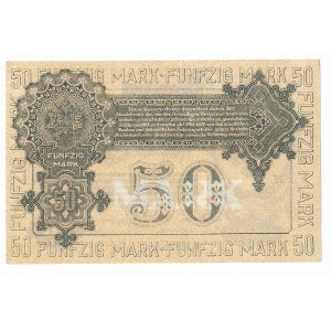 Rosja, Mitawa, 50 marek 1919, Zachodnia Armia Ochotnicza