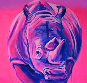 Joanna Jamielucha (ur. 1991), Różowy nosorożec, 2022