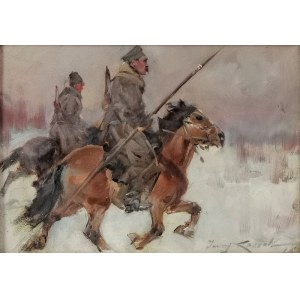 Jerzy KOSSAK (1886-1955), Patrol, 1925