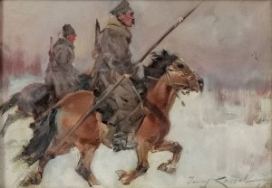 Jerzy KOSSAK (1886-1955), Patrol, 1925