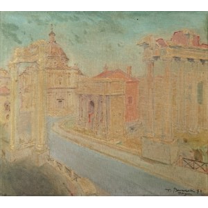 Tadeusz BARWECKI-SZEWCZYK (1912-1999), Rome, 1974
