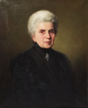 Otto Justus BRUHN (1877-1925), Portret kobiety, 1921