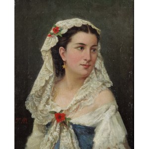 Tytus MALESZEWSKI (1827-1898), Portret kobiety