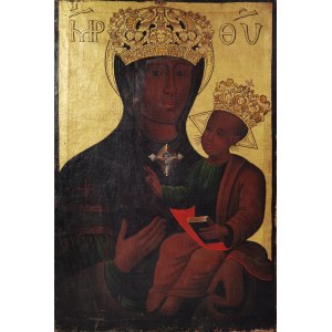 Malarz nieokreślony, XVIII / XIX w., Madonna z Dzieciątkiem