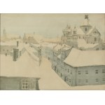 Karol FRYCZ, Stefan FILIPKIEWICZ, Stanisław KAMOCKI, Zestaw 3 grafik z teki: Kraków, 1911