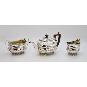 Thomas RICHARDS ? (XVIII/XIX w.), Komplet do herbaty w stylu Jerzego III