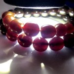 Unique and Extraordinary Amber Necklace made from Round Amber beads