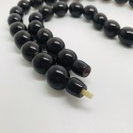 Unique and Extraordinary Amber Necklace made from Round Amber beads