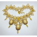 Amazing Amber Cleopatra necklace
