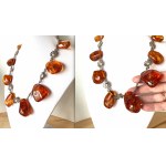 Outstanding Unique Vintage Amber Necklace