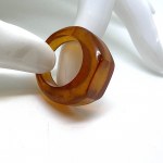 Magnificent Vintage Amber Ring