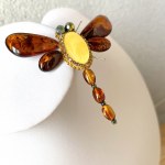 Unique and Grand Amber Brooch