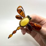 Unique and Grand Amber Brooch