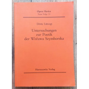 Lutvogt Dorte • Untersuchungen zur Poetik der Wisława Szymborska