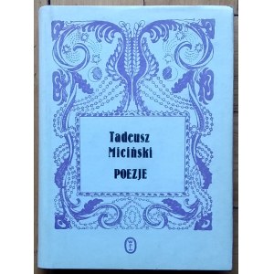 Miciński Tadeusz • Poezje