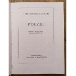 [Biblioteka Poetów] Mandelsztam Osip • Poezje