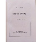 [Biblioteka Poetów] Jacob Max • Wybór poezji