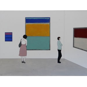 Marta Kochanek Zbroja, Rothko II, 2022