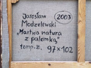 Jarosław Modzelewski, Martwa natura z palemką, 2003