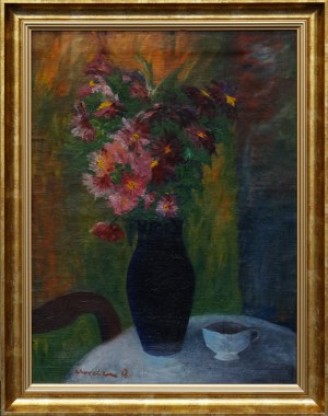Antoni Grabarz, Jesienne kwiaty, 1958
