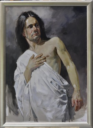Janusz Szpyt, FILOZOF 100 x 70 cm.