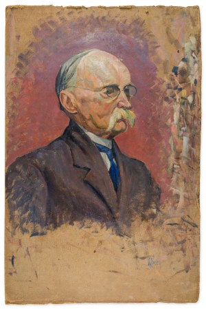 Alfons Karpiński (1875-1961), Portret mężczyzny, początek XX w.
