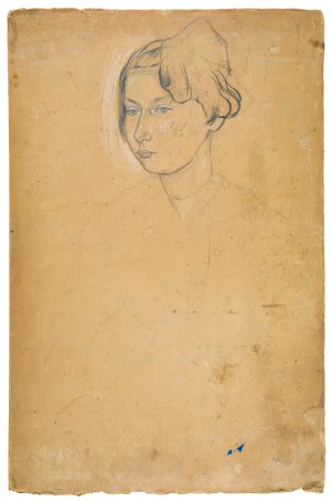 Alfons Karpiński (1875-1961), Portret mężczyzny, początek XX w.