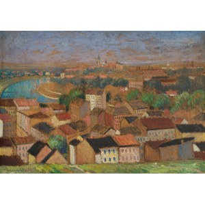 Henryk Dietrich (1889-1948), Widok Krakowa, 1929