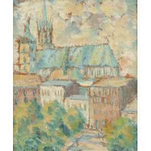 Henryk Dietrich (1889-1948) (atrybuowany), Kościół Mariacki w Krakowie