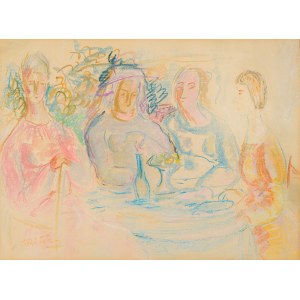 Maria Ritter (1899-1976), Kobiety przy stole, lata 40. XX w.