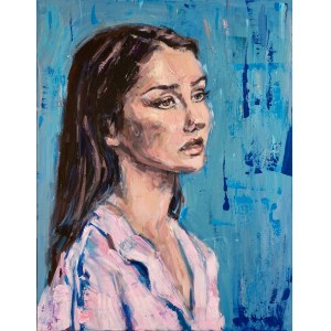 Joanna Jamielucha, Portret w błękitach